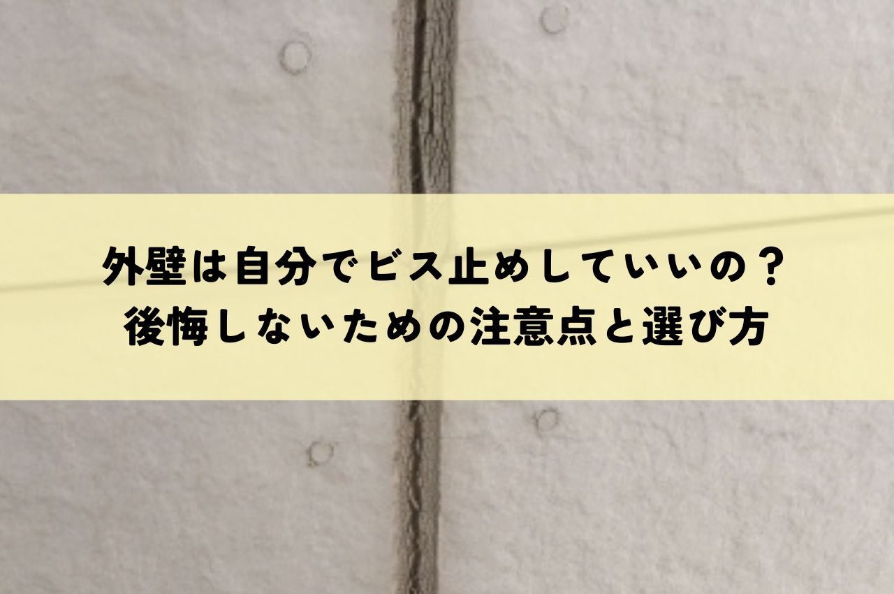 ビス 留め と は