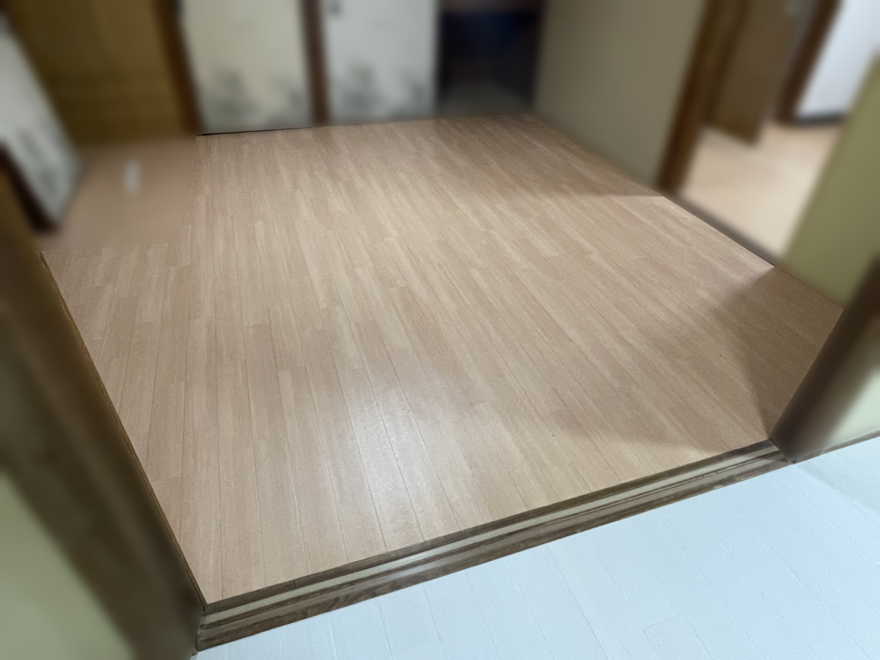 フローリング施工後