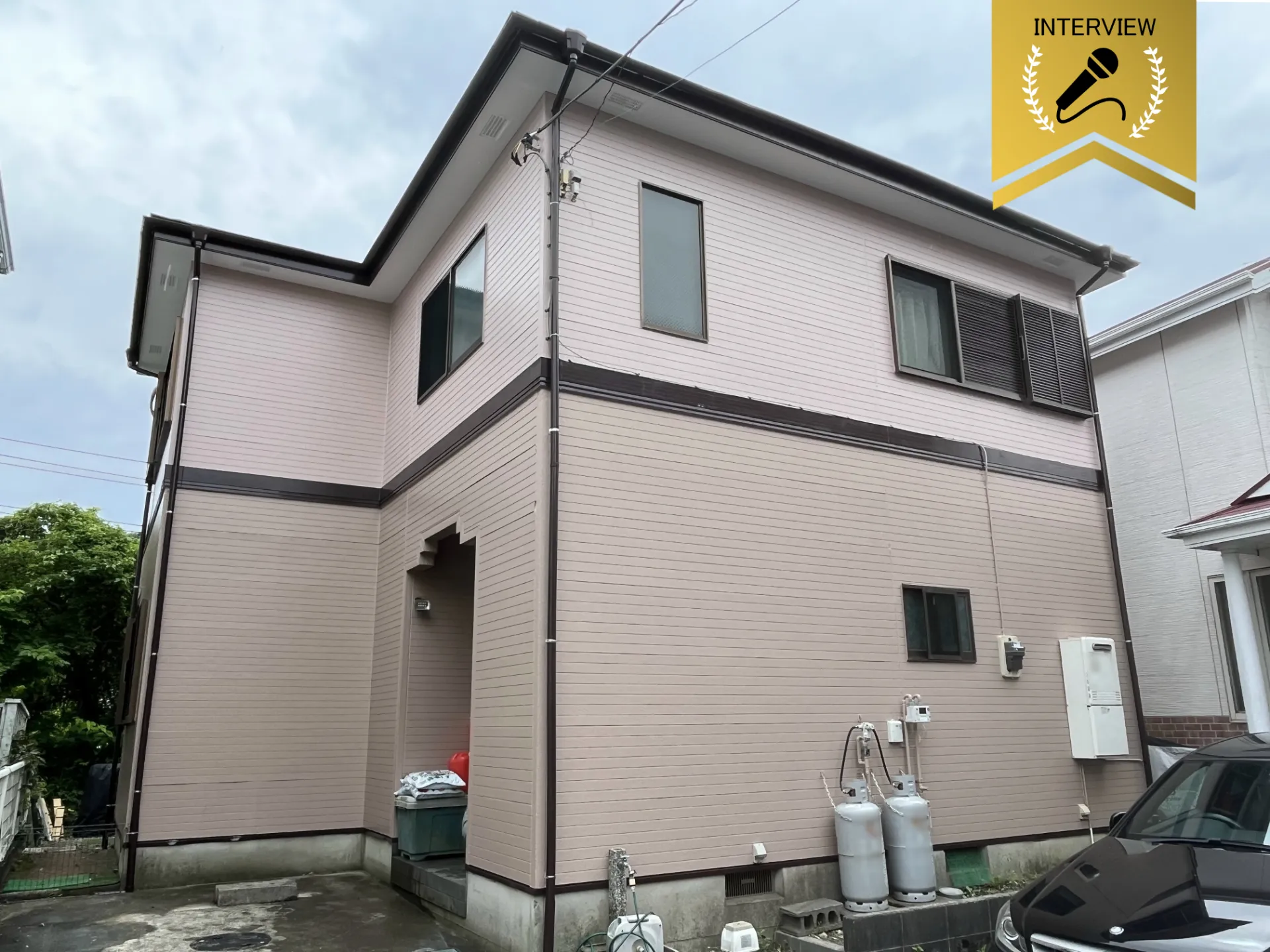 横須賀市I様邸の外壁塗装・屋根塗装工事を行いました！