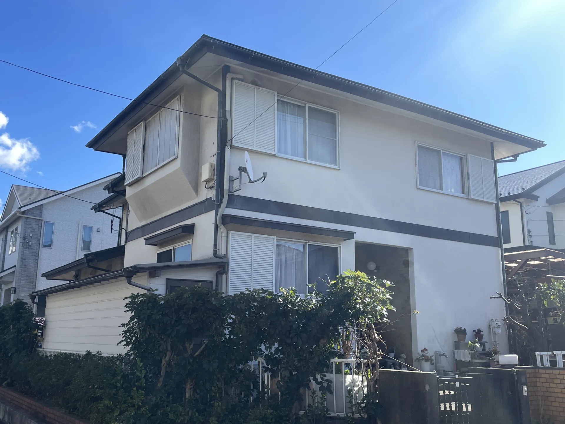 横須賀市｜外壁塗装施工前