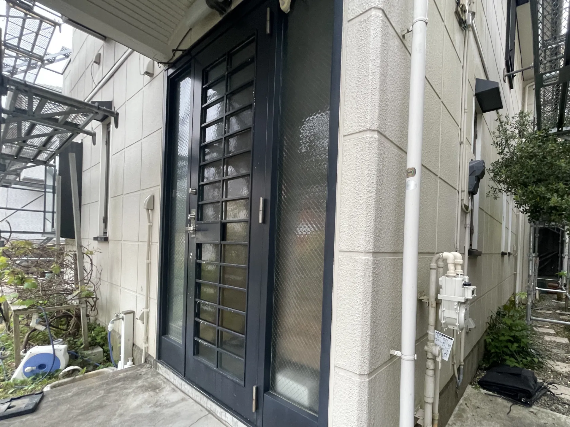 葉山町｜玄関ドア塗装　施工前