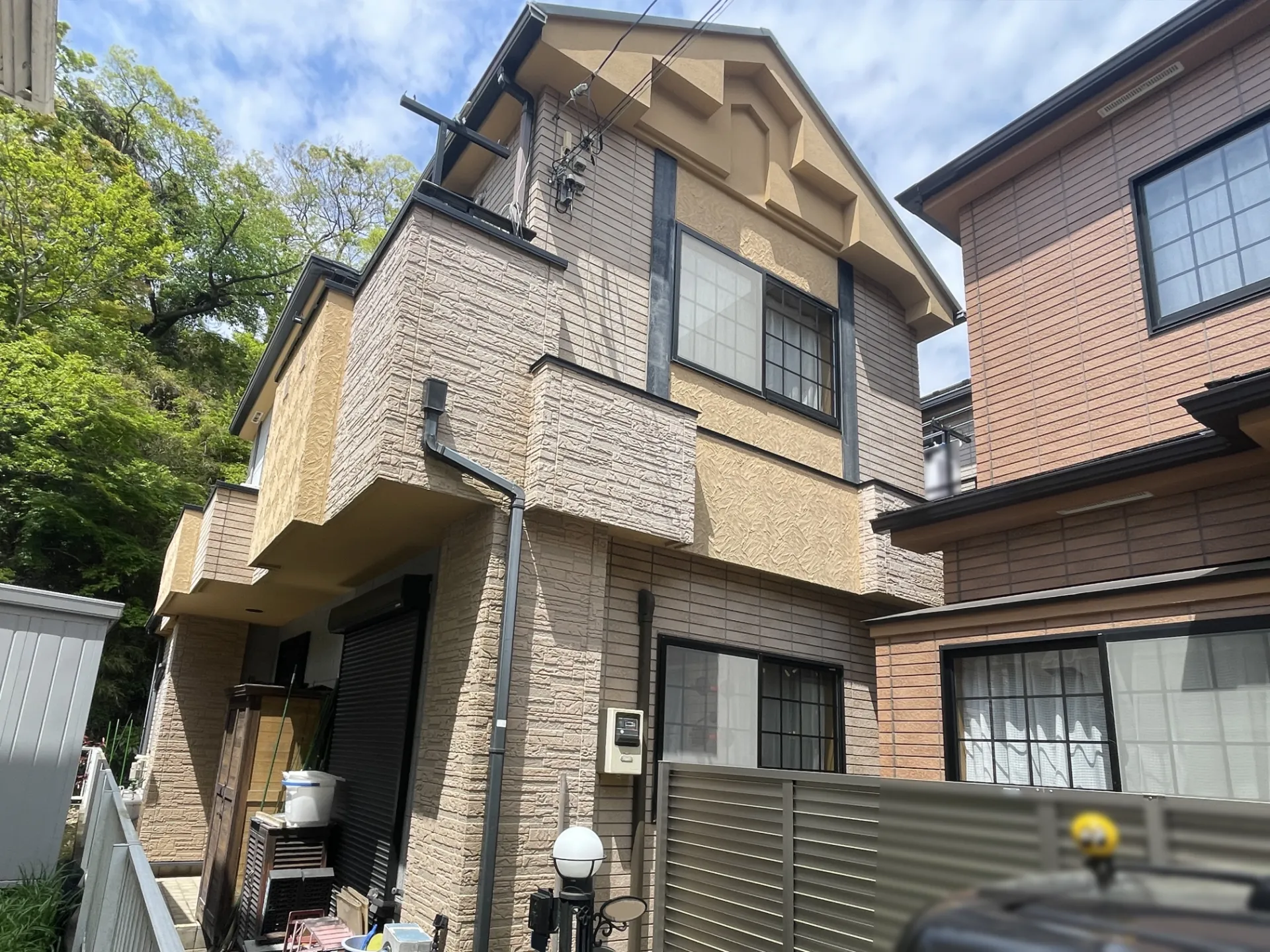 逗子市｜外壁塗装施工前