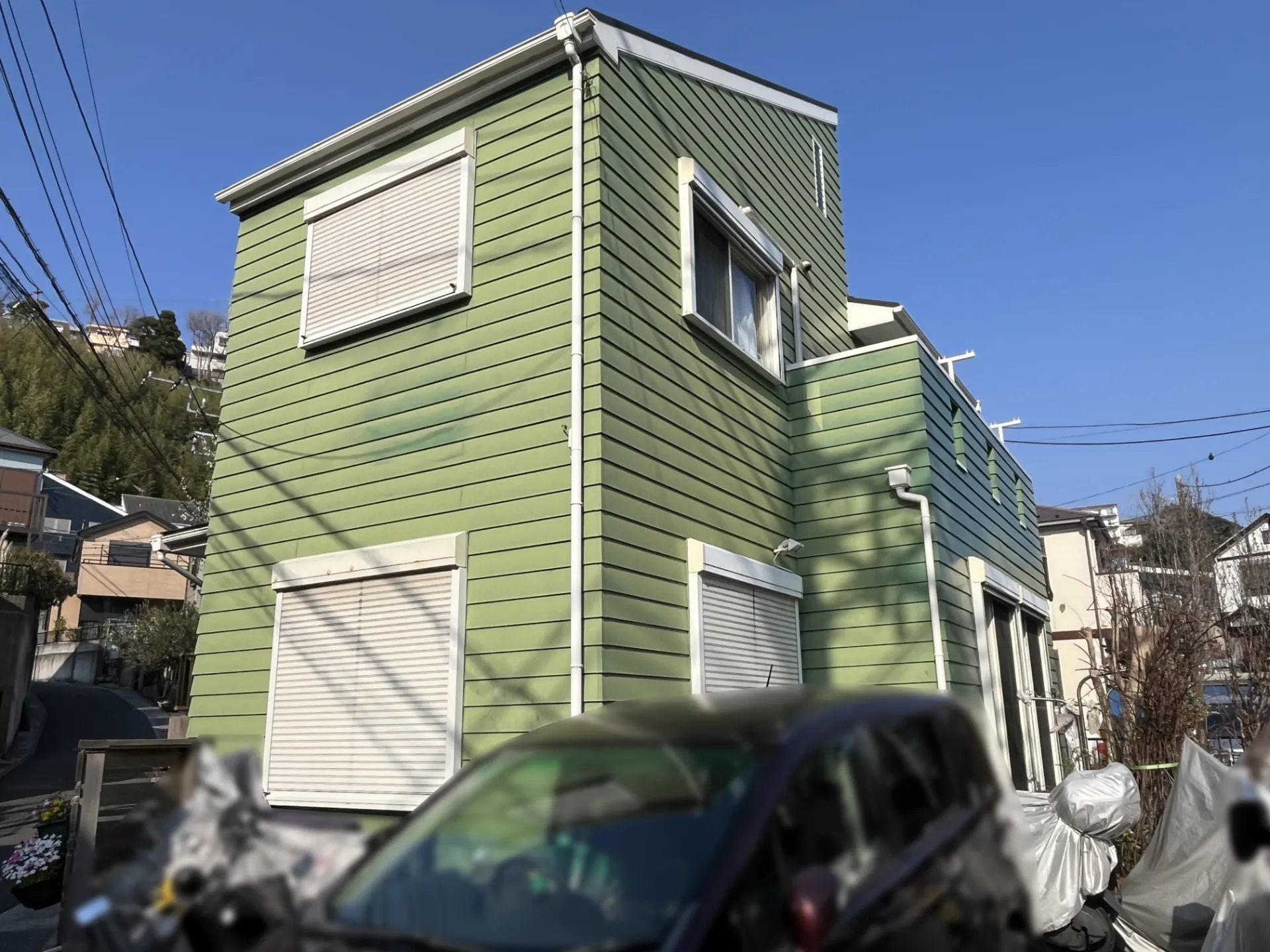 横須賀市｜外壁塗装施工前