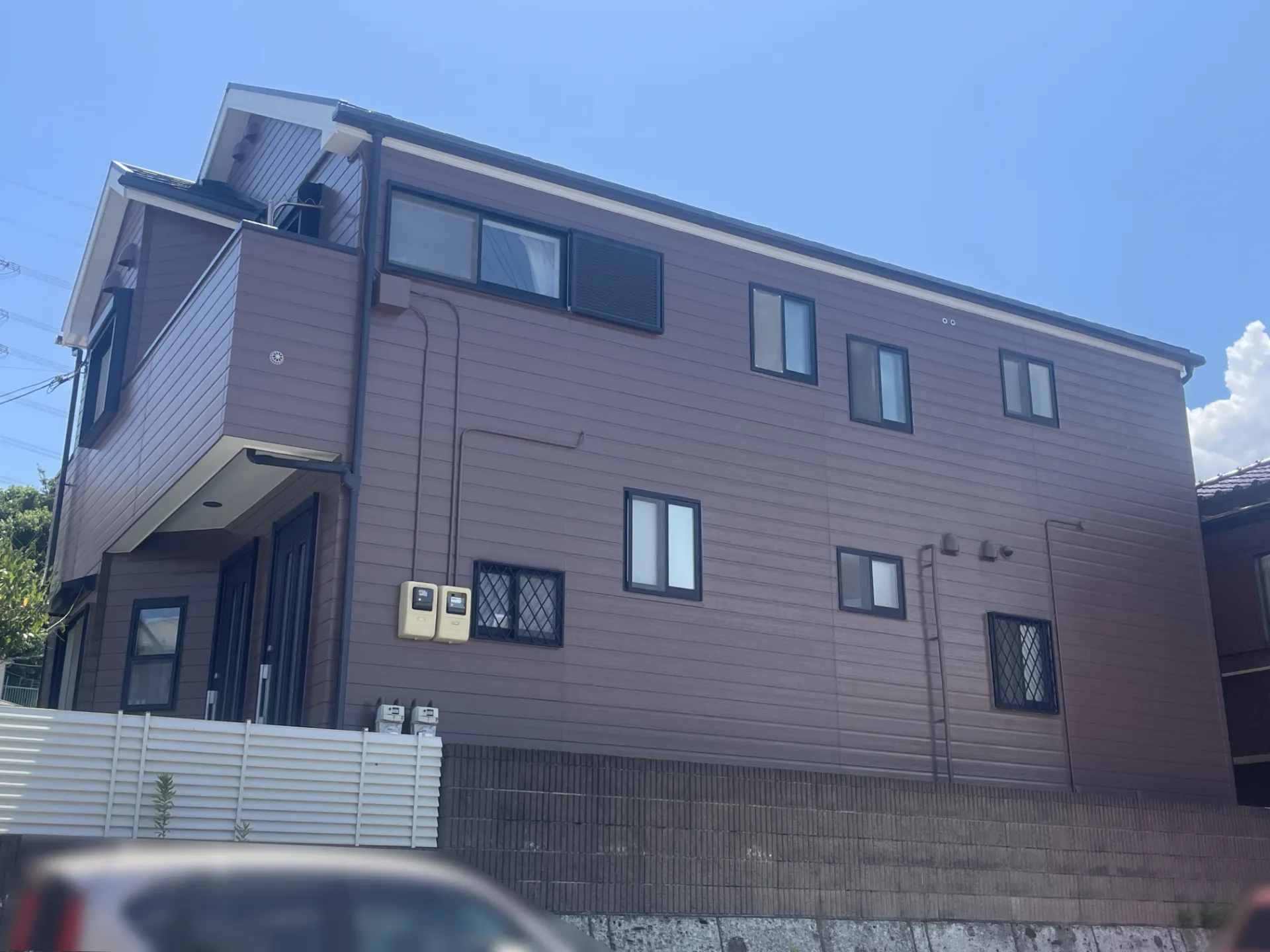 横須賀市｜外壁塗装施工後