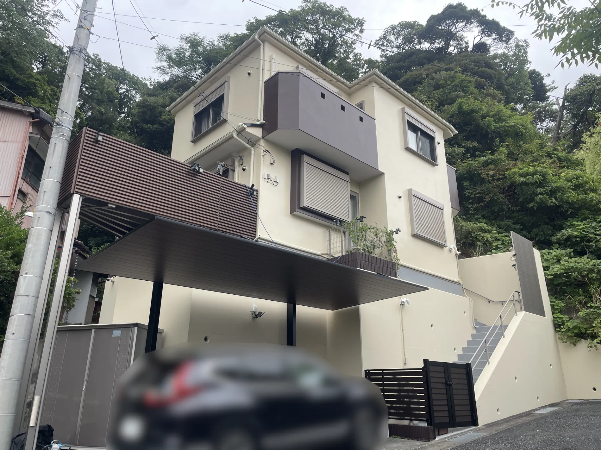 横須賀市｜門扉新設工事後、ブロック・フェンス新設工事後、カーポート新設工事後