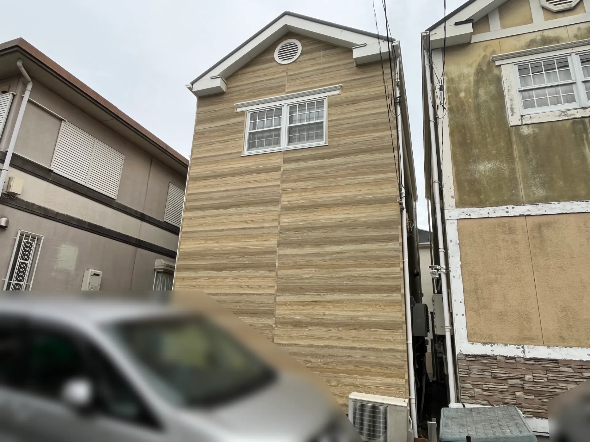 横須賀市｜外壁ガルバサイディング上貼り工事後