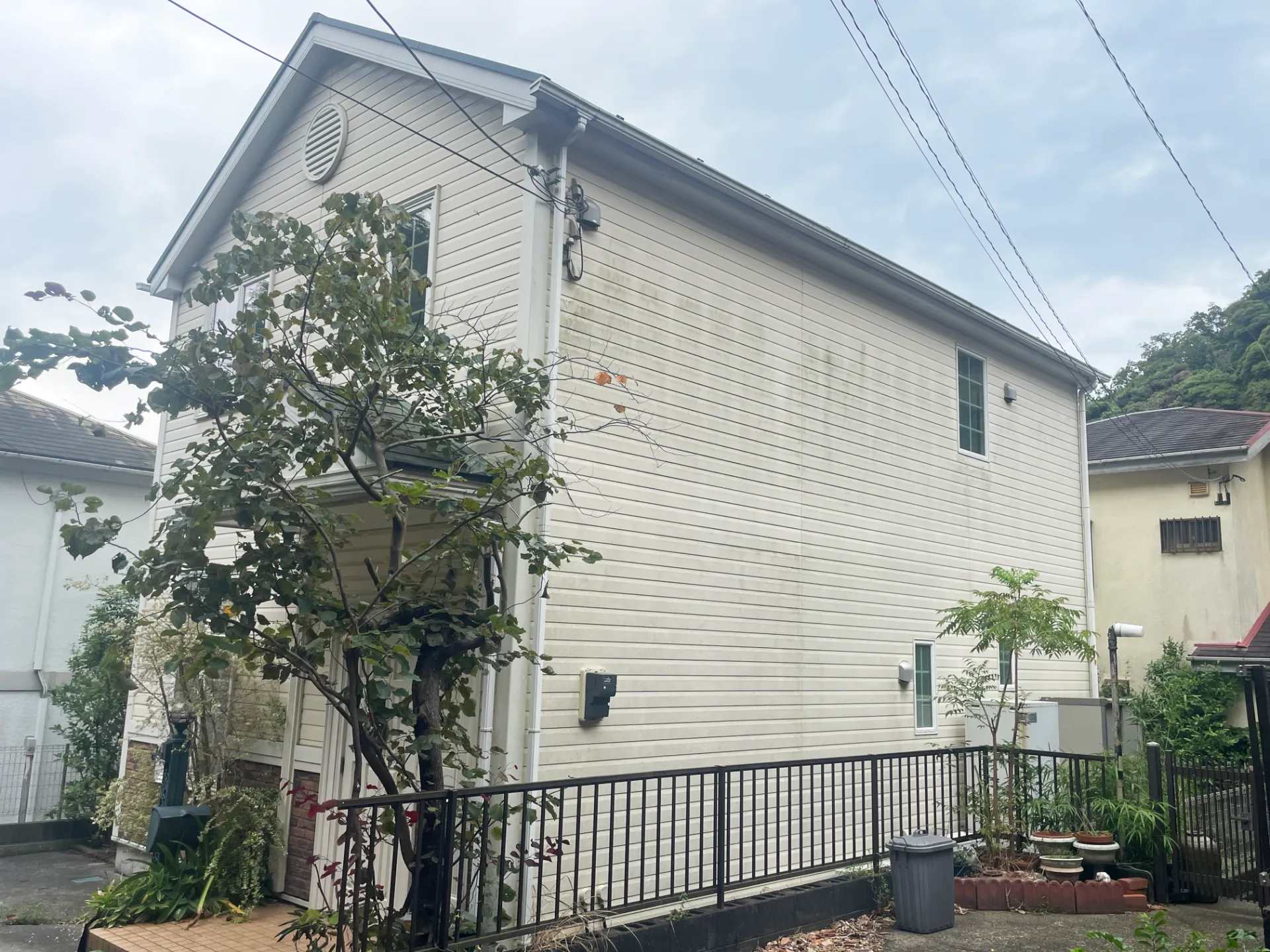 葉山町S様邸｜外壁塗装施工前