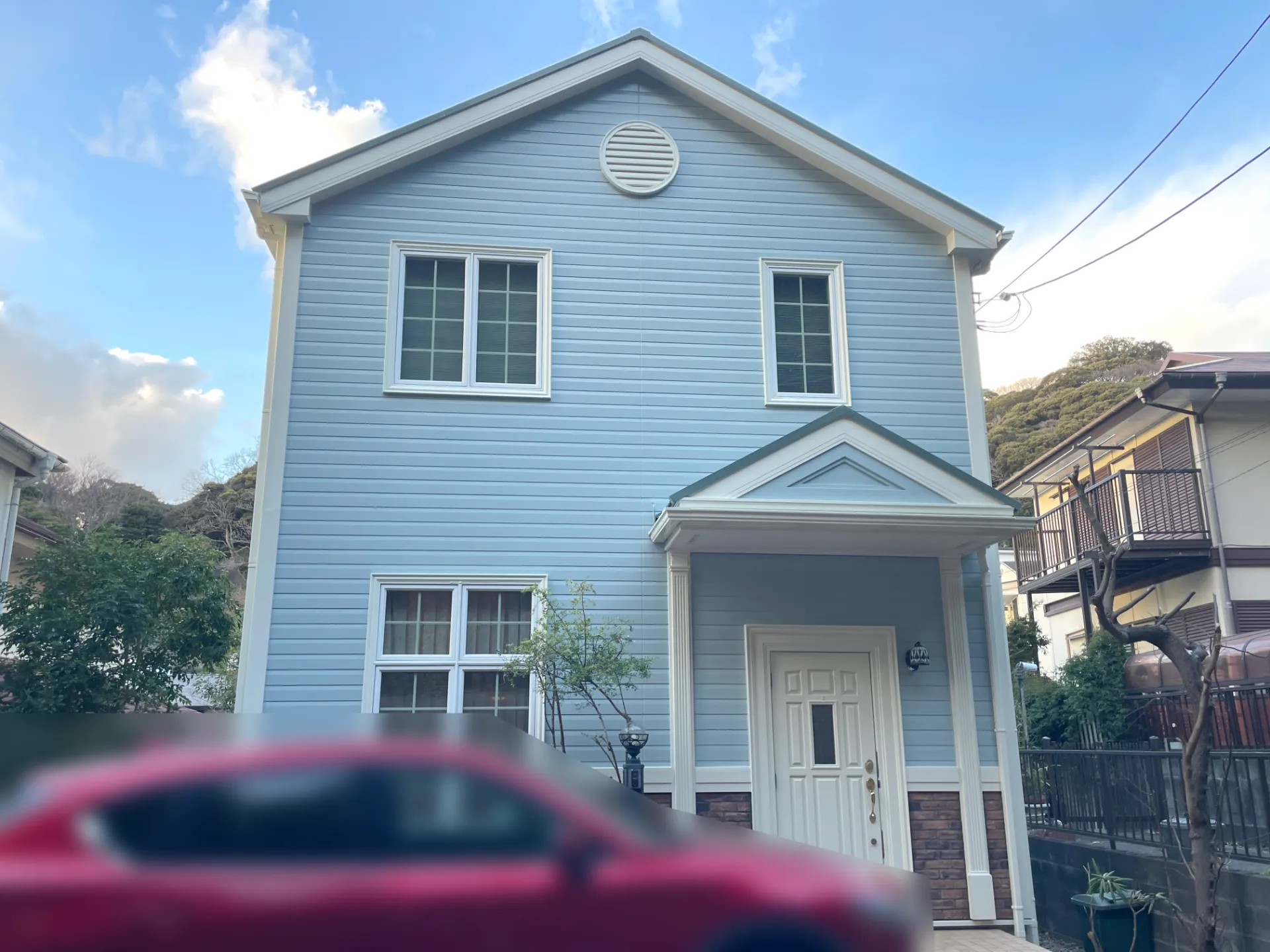 葉山町S様邸｜外壁塗装施工後