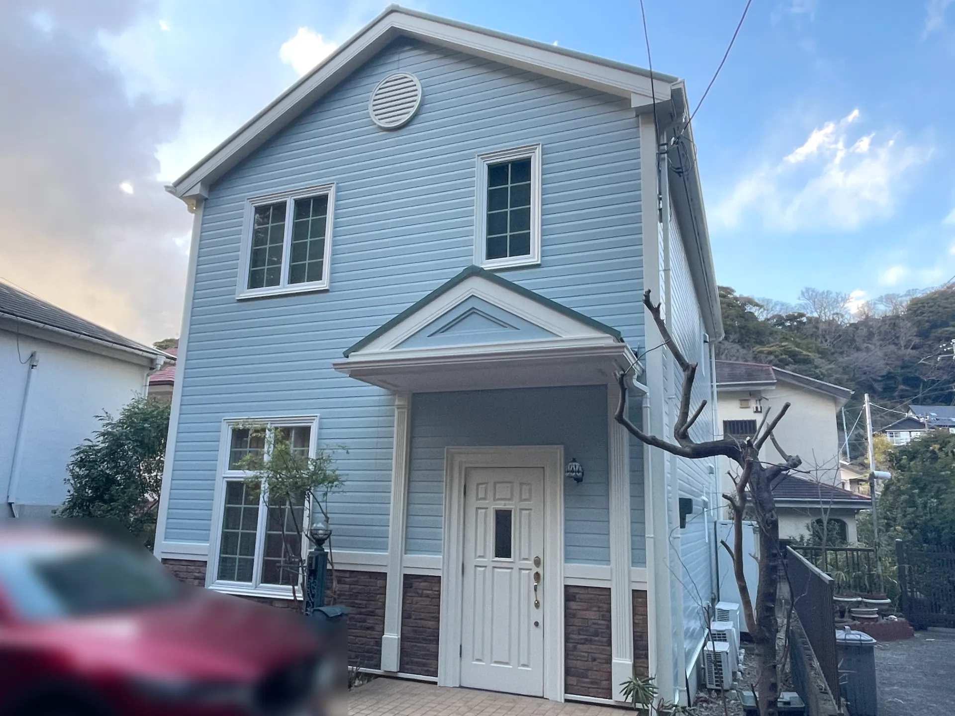 葉山町S様邸｜外壁塗装施工後