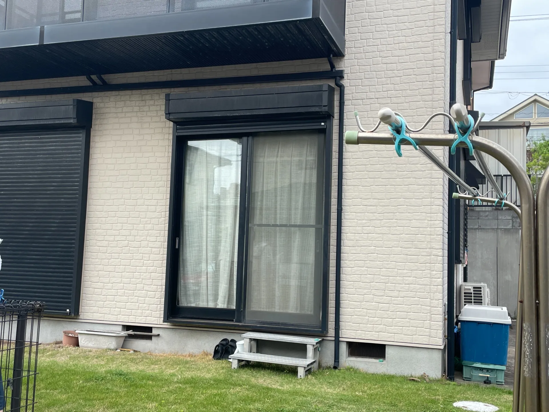 横須賀市｜ウッドデッキ新設前（外壁塗装施工前）