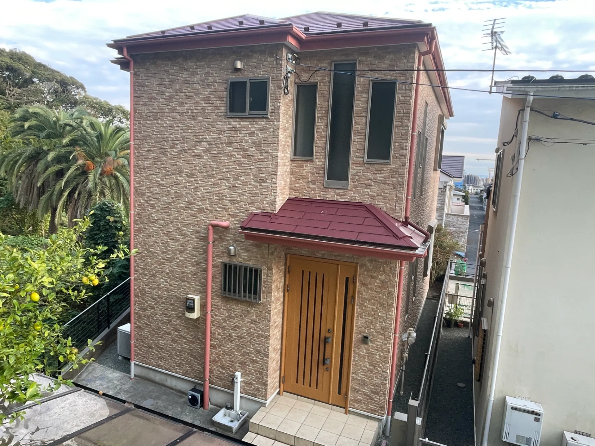 横須賀市F様邸｜外壁塗装施工前