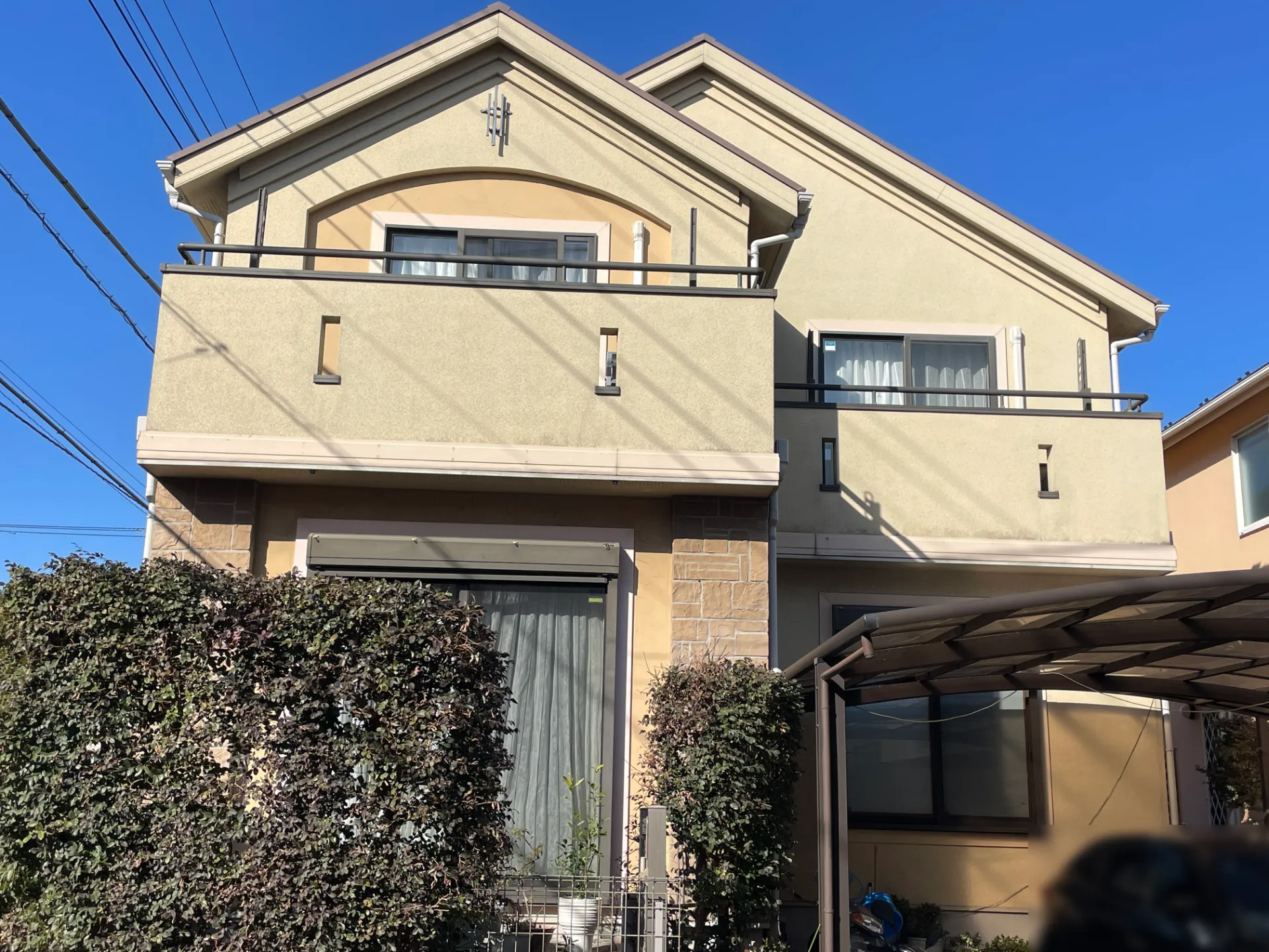 横浜市S様邸｜外壁塗装施工前