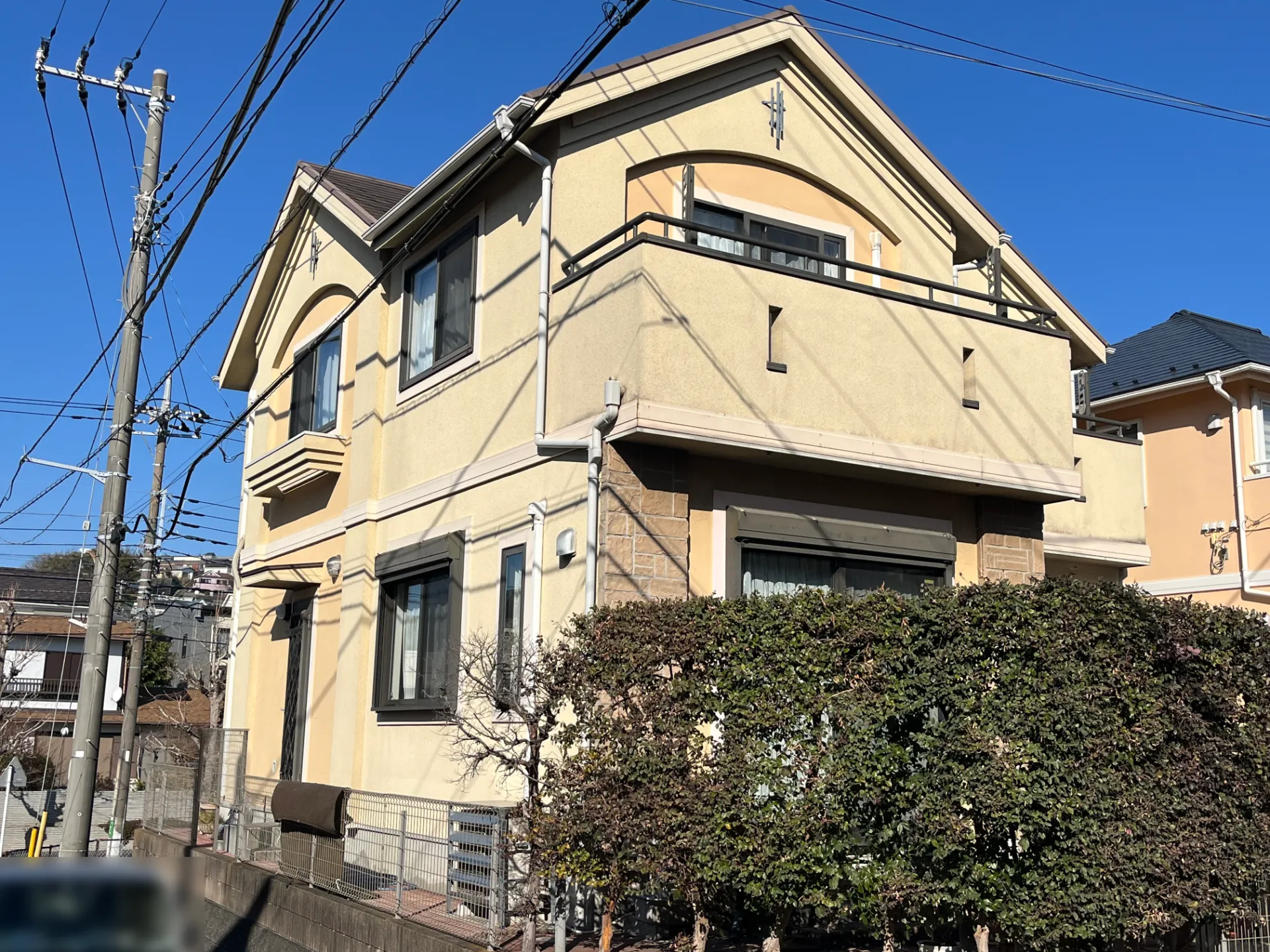 横浜市S様邸｜外壁塗装施工前