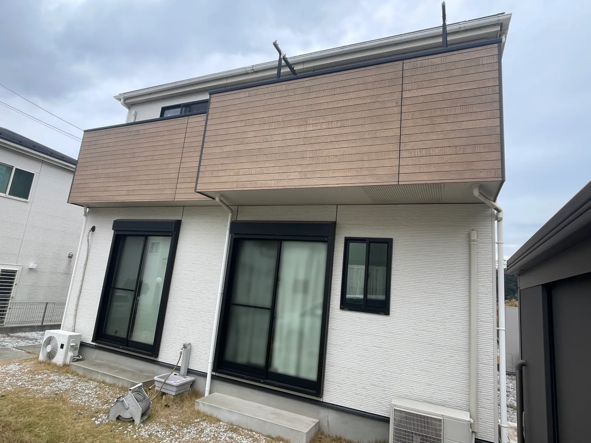 三浦市I様邸｜外壁塗装施工前