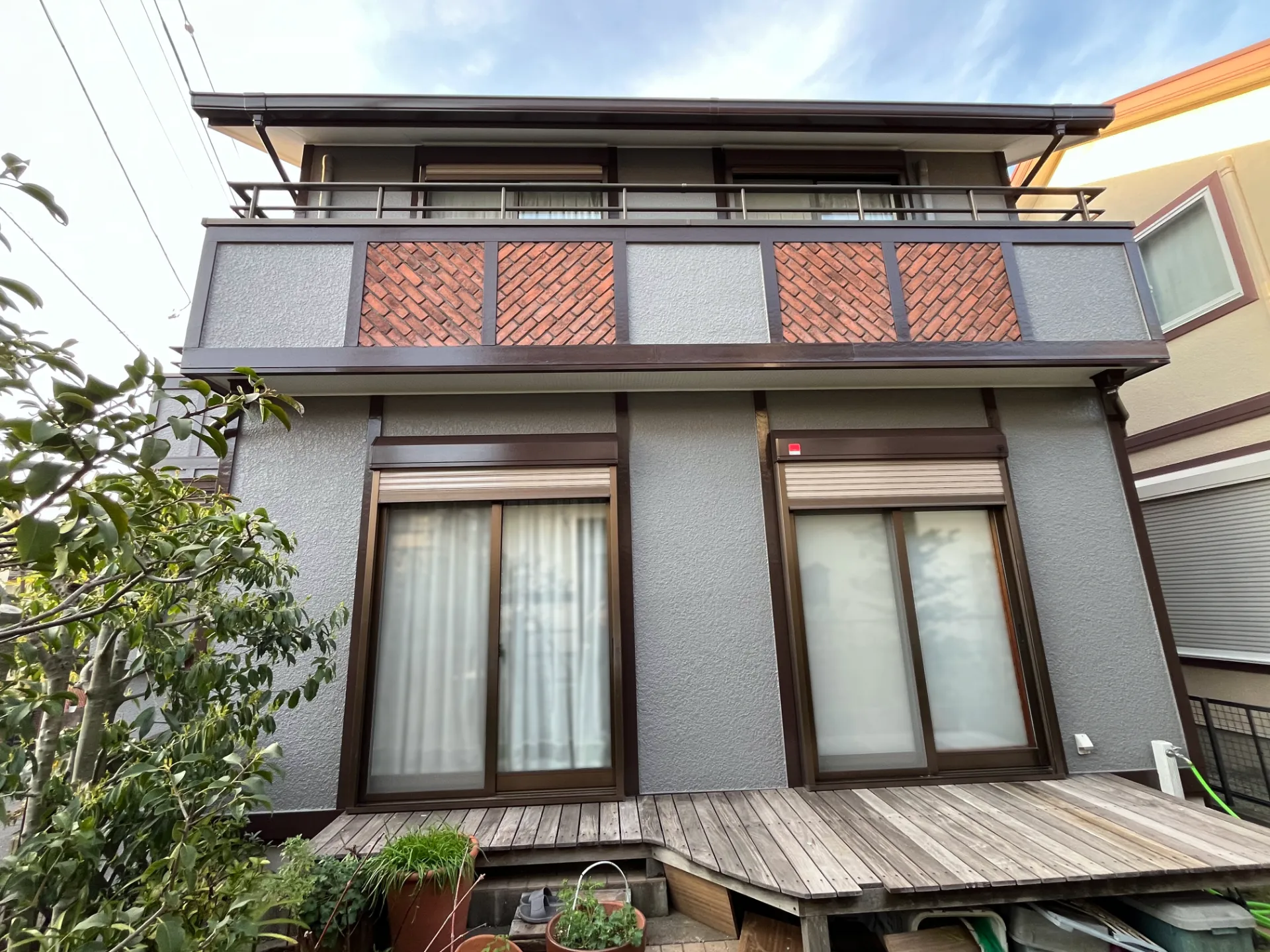 横浜市S様邸｜外壁塗装施工後