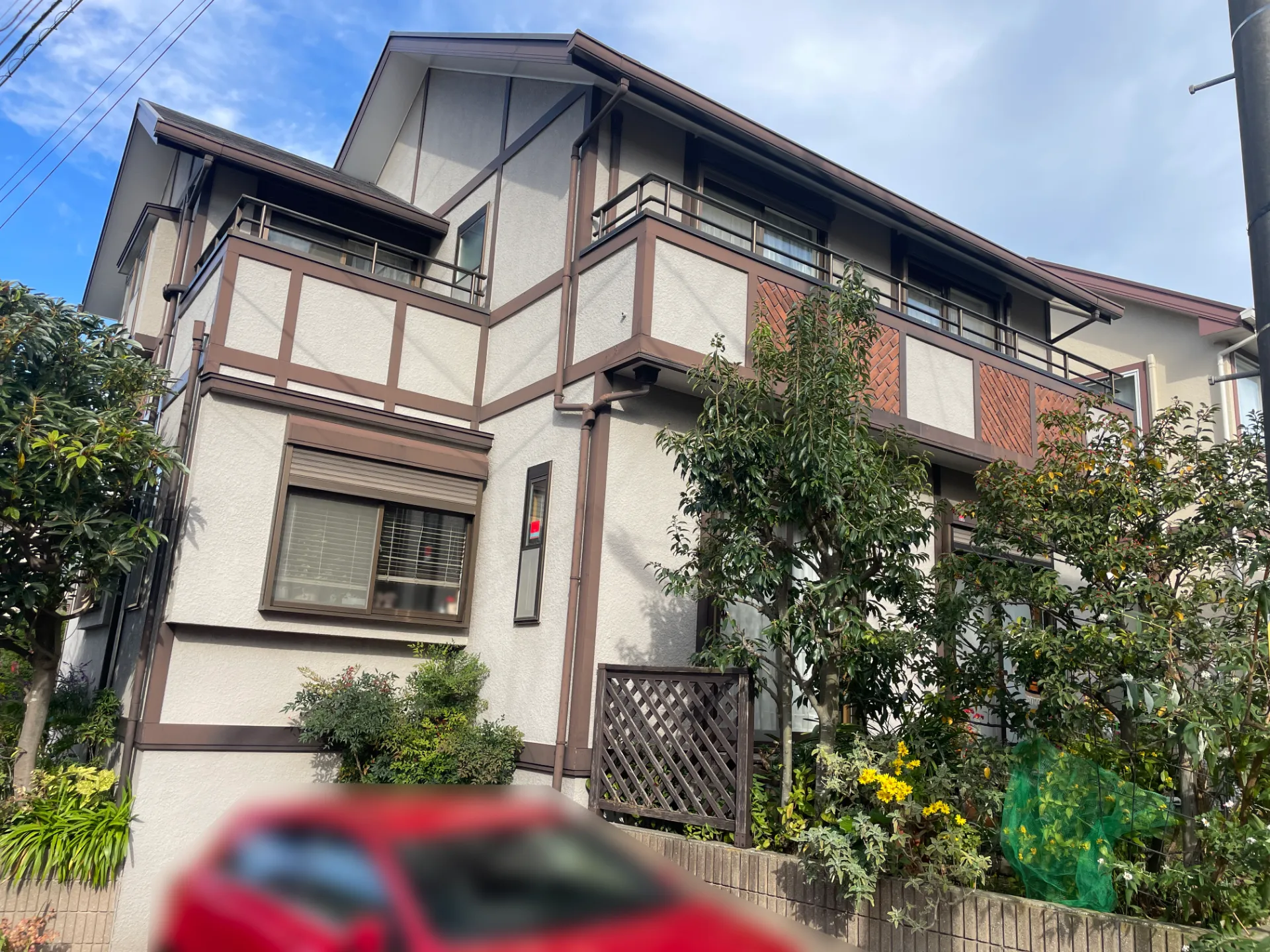 横浜市S様邸｜外壁塗装施工前