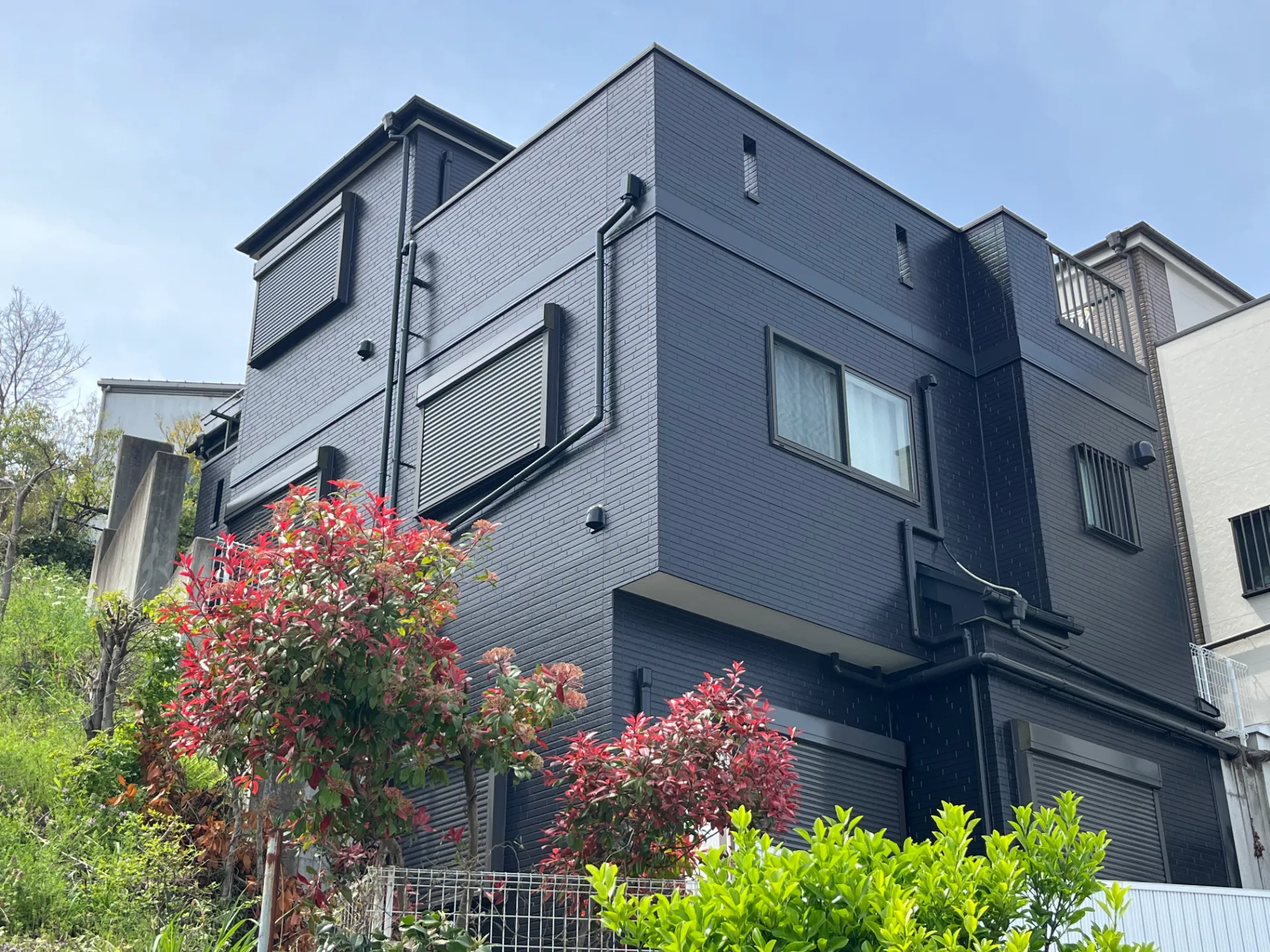 横浜市A様邸｜外壁塗装施工後