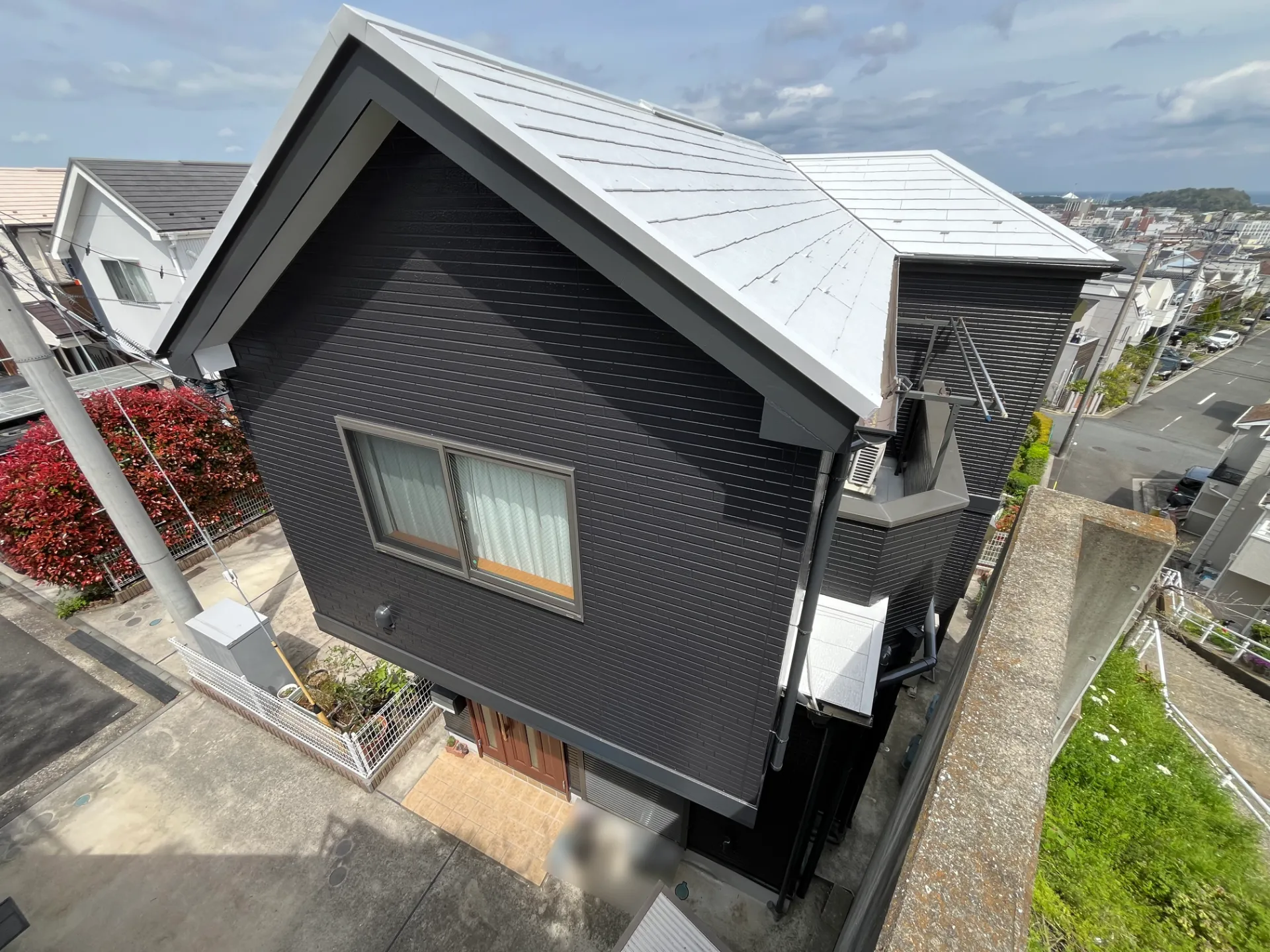 横浜市A様邸｜外壁塗装施工後