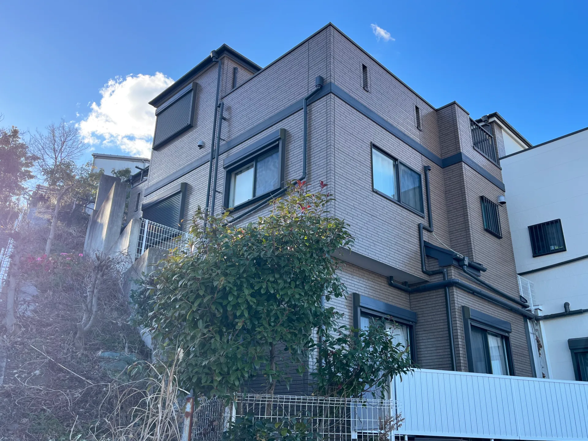 横浜市A様邸｜外壁塗装施工前