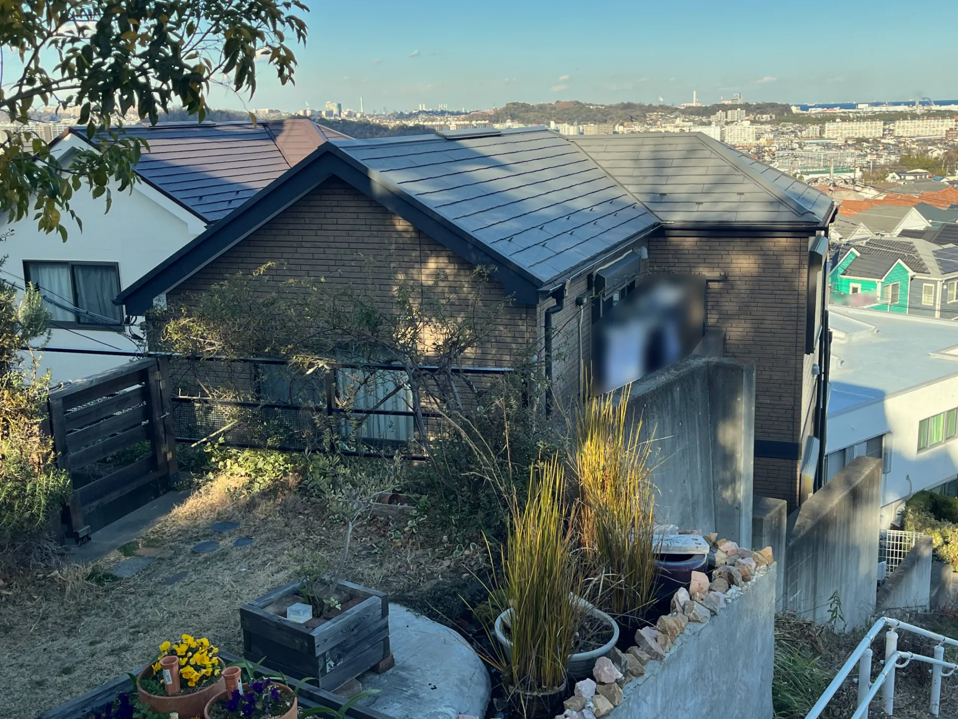 横浜市A様邸｜外壁塗装施工前