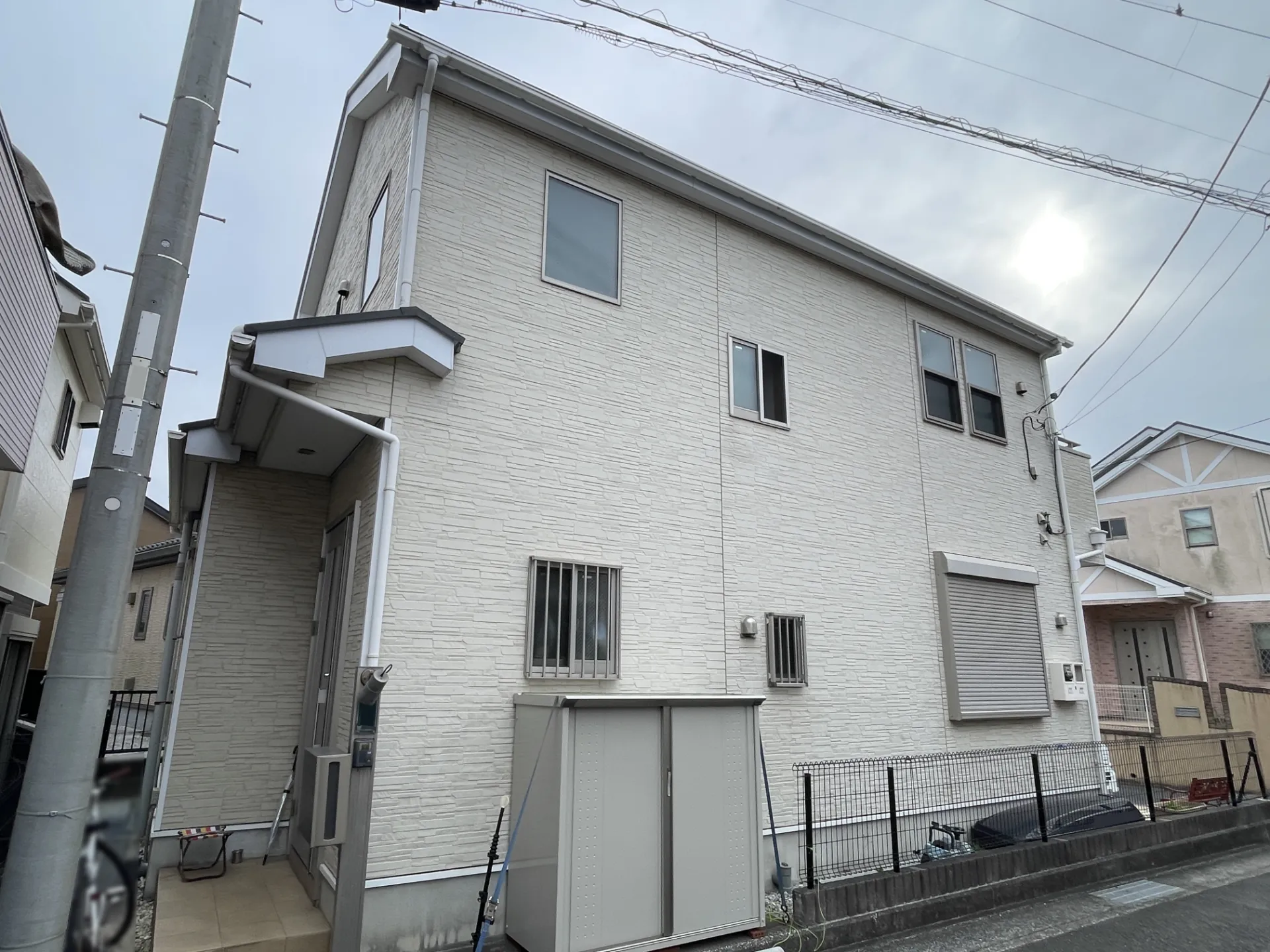 横須賀市M様邸｜外壁塗装施工前