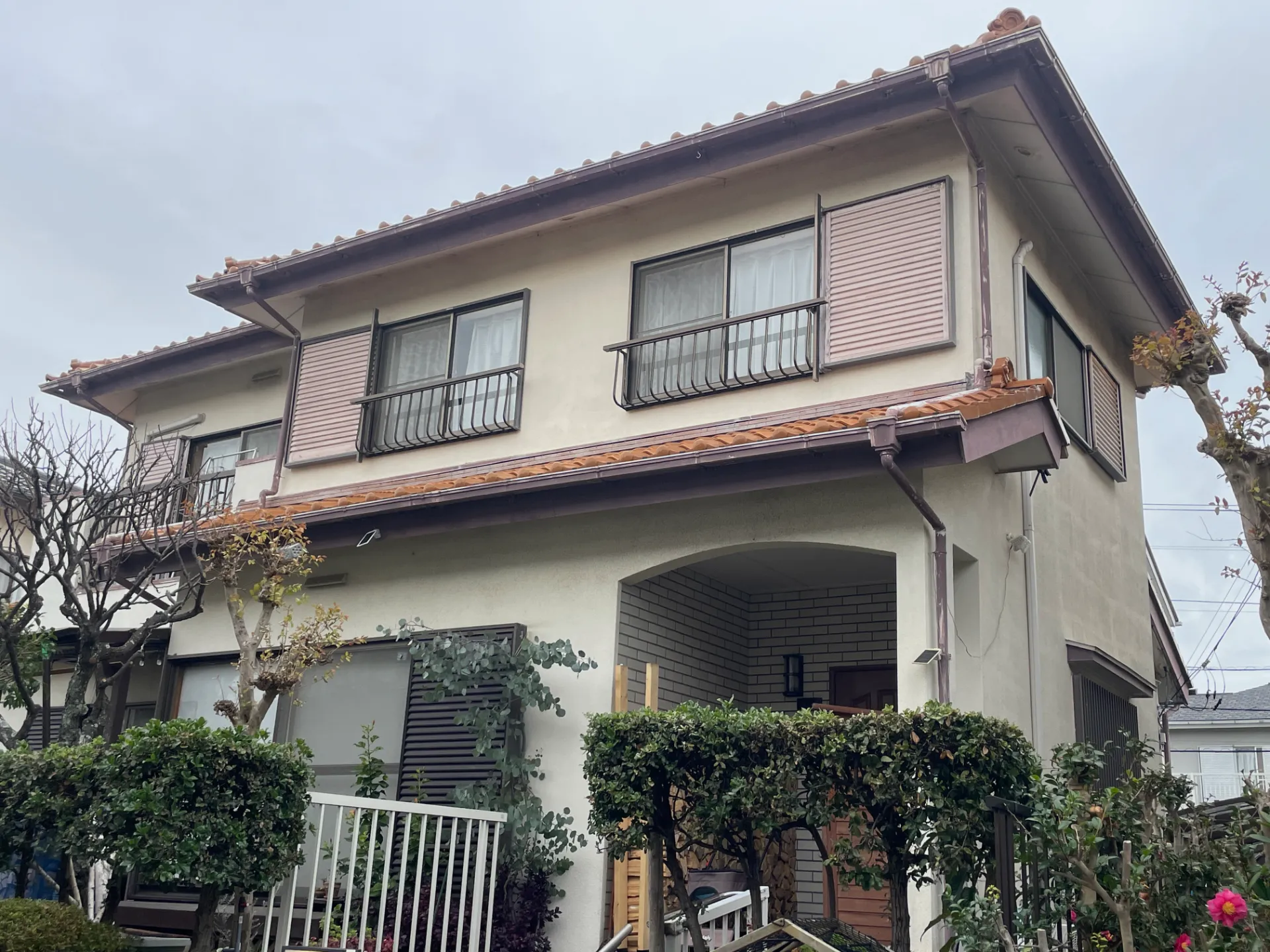 横須賀市S様邸｜外壁塗装施工前