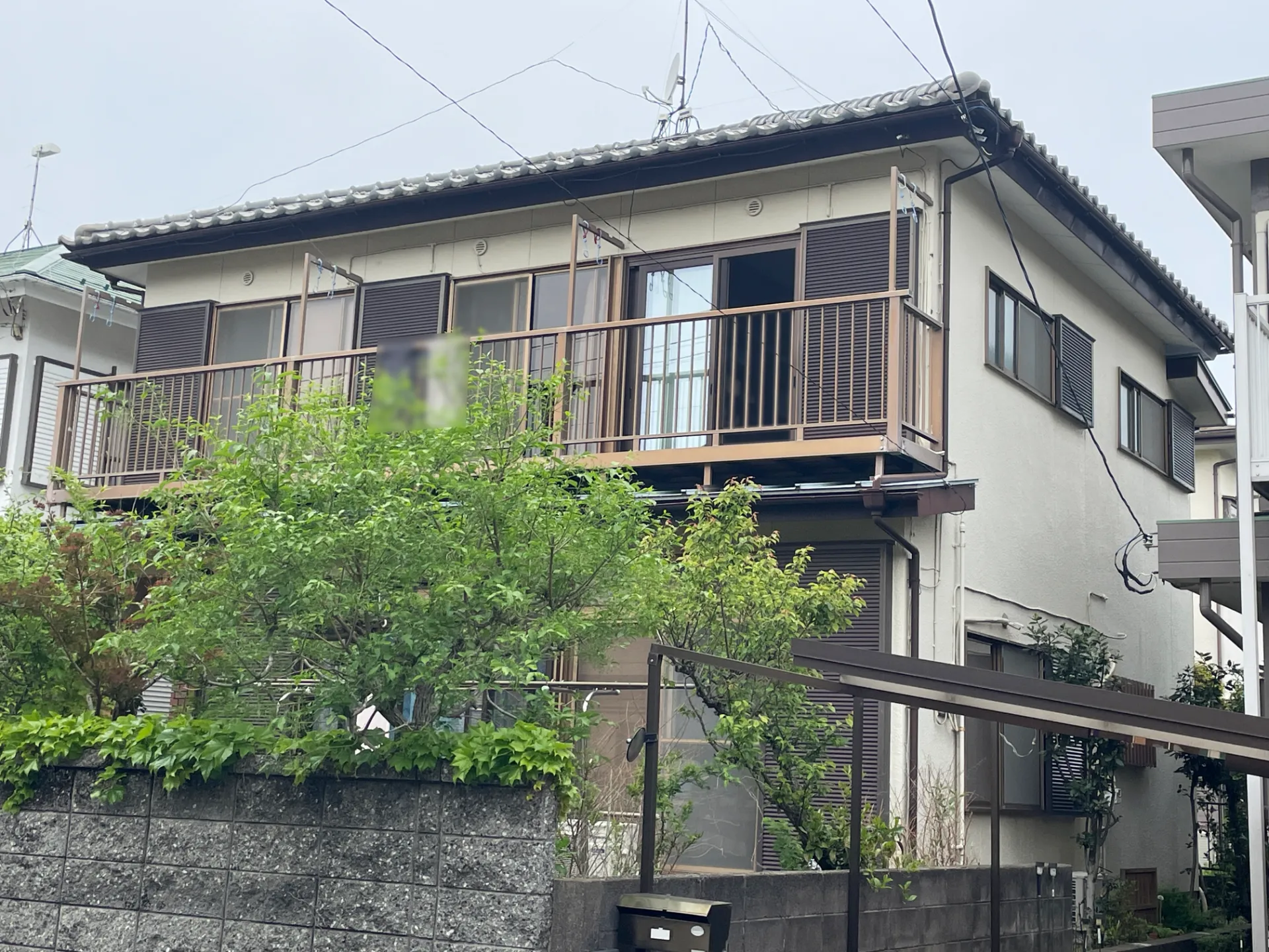 横須賀市M様邸｜外壁塗装施工前