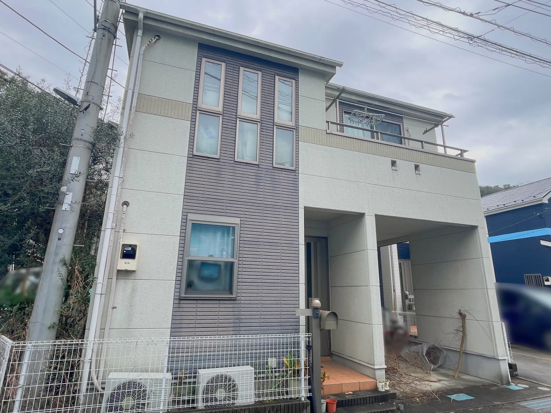 横須賀市O様邸｜外壁塗装施工前