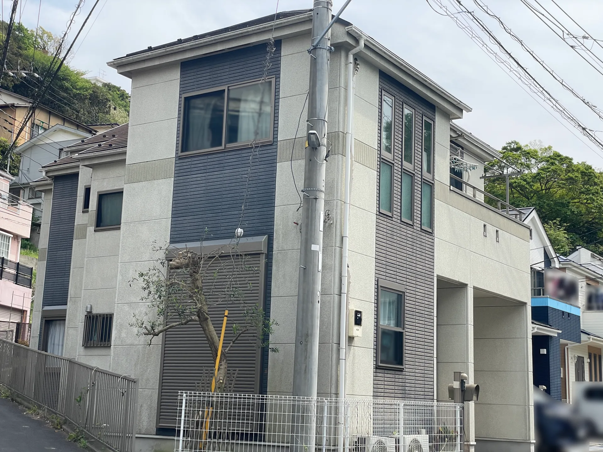 横須賀市O様邸｜外壁塗装施工前