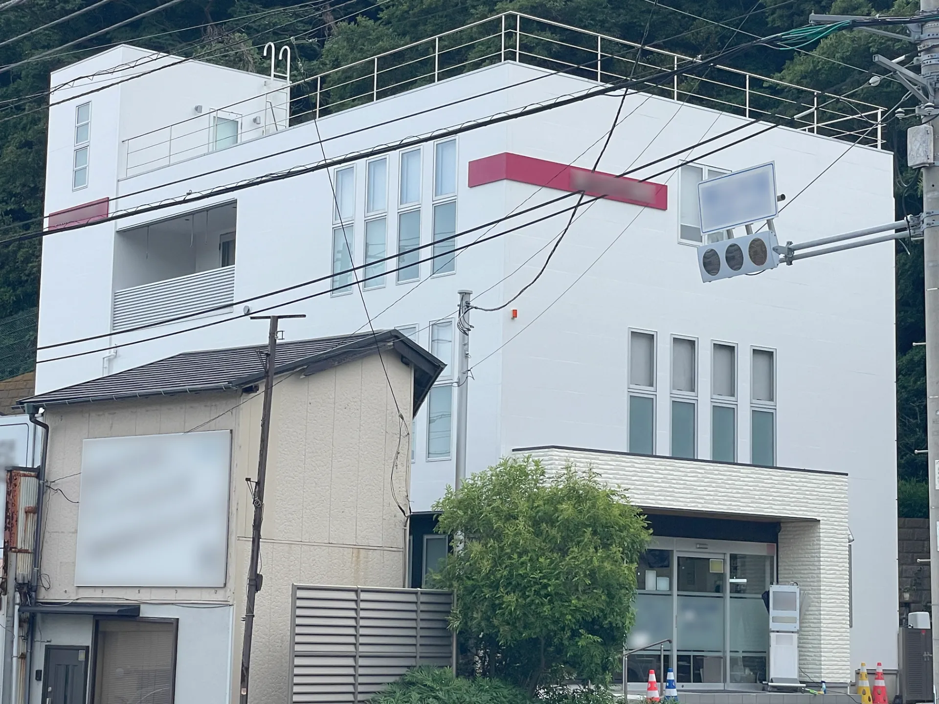 葉山町H社所有店舗｜外壁塗装施工後