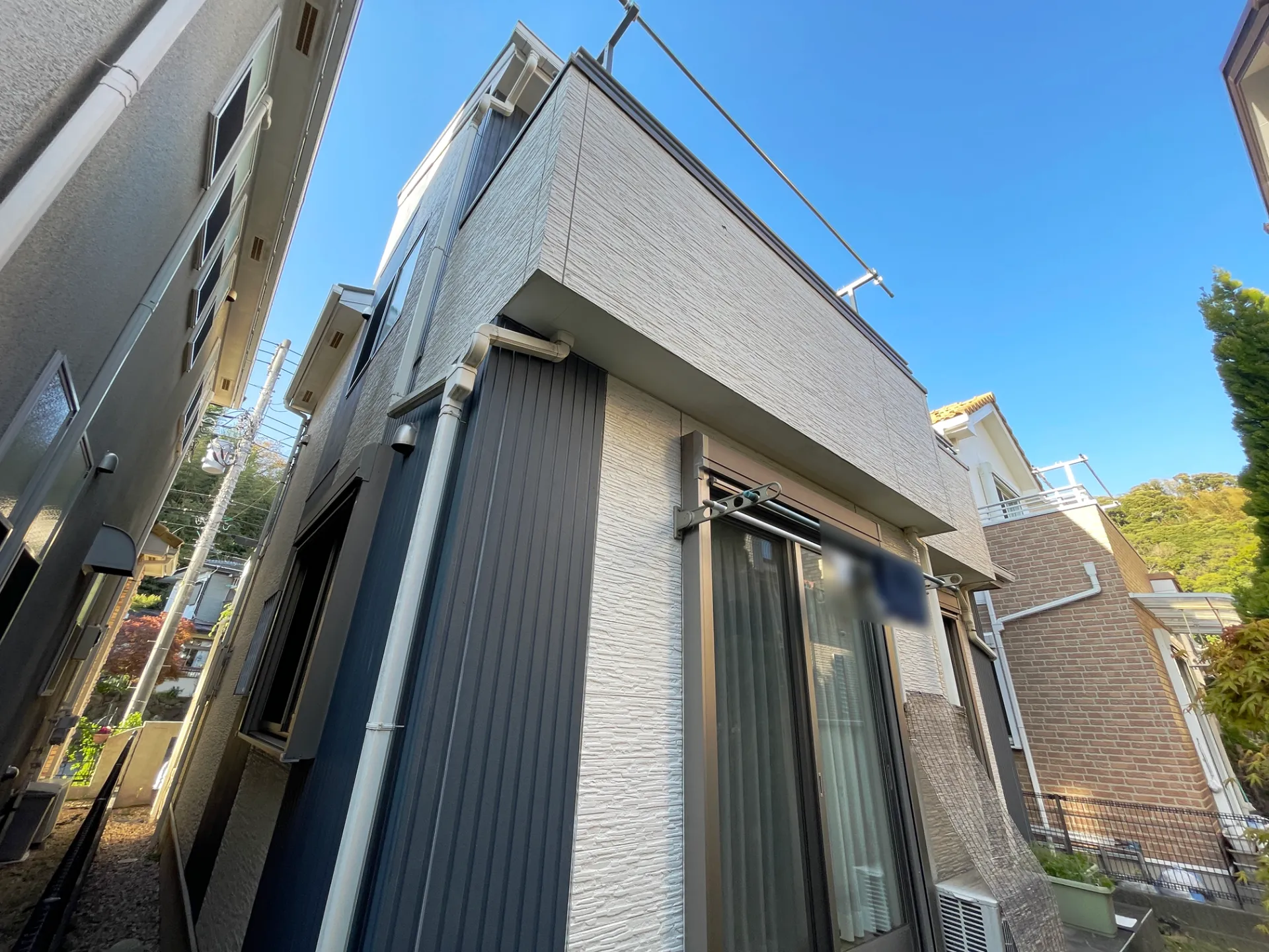 横須賀市K様邸｜外壁塗装施工前