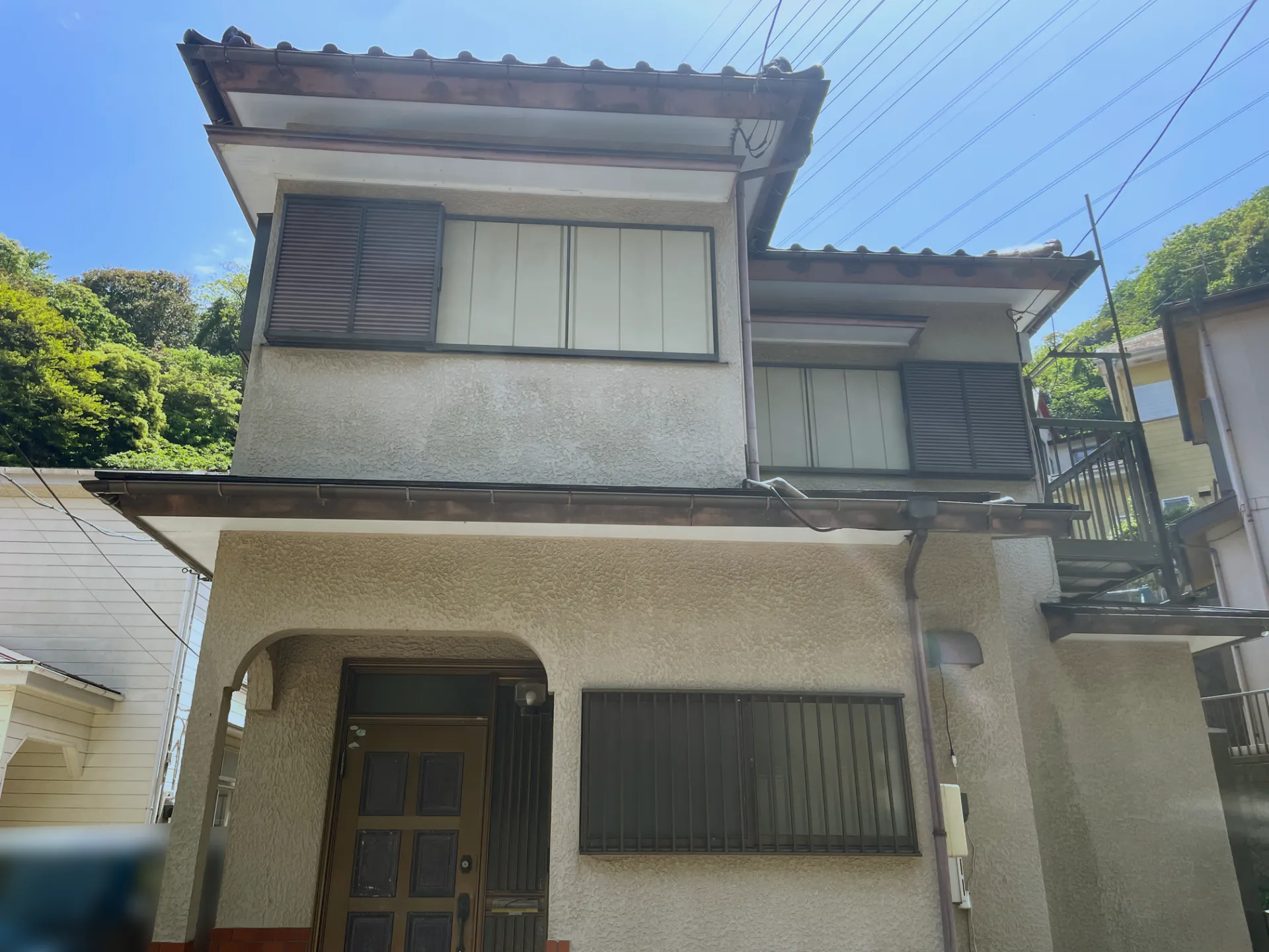 横須賀市O様邸｜外壁塗装施工前
