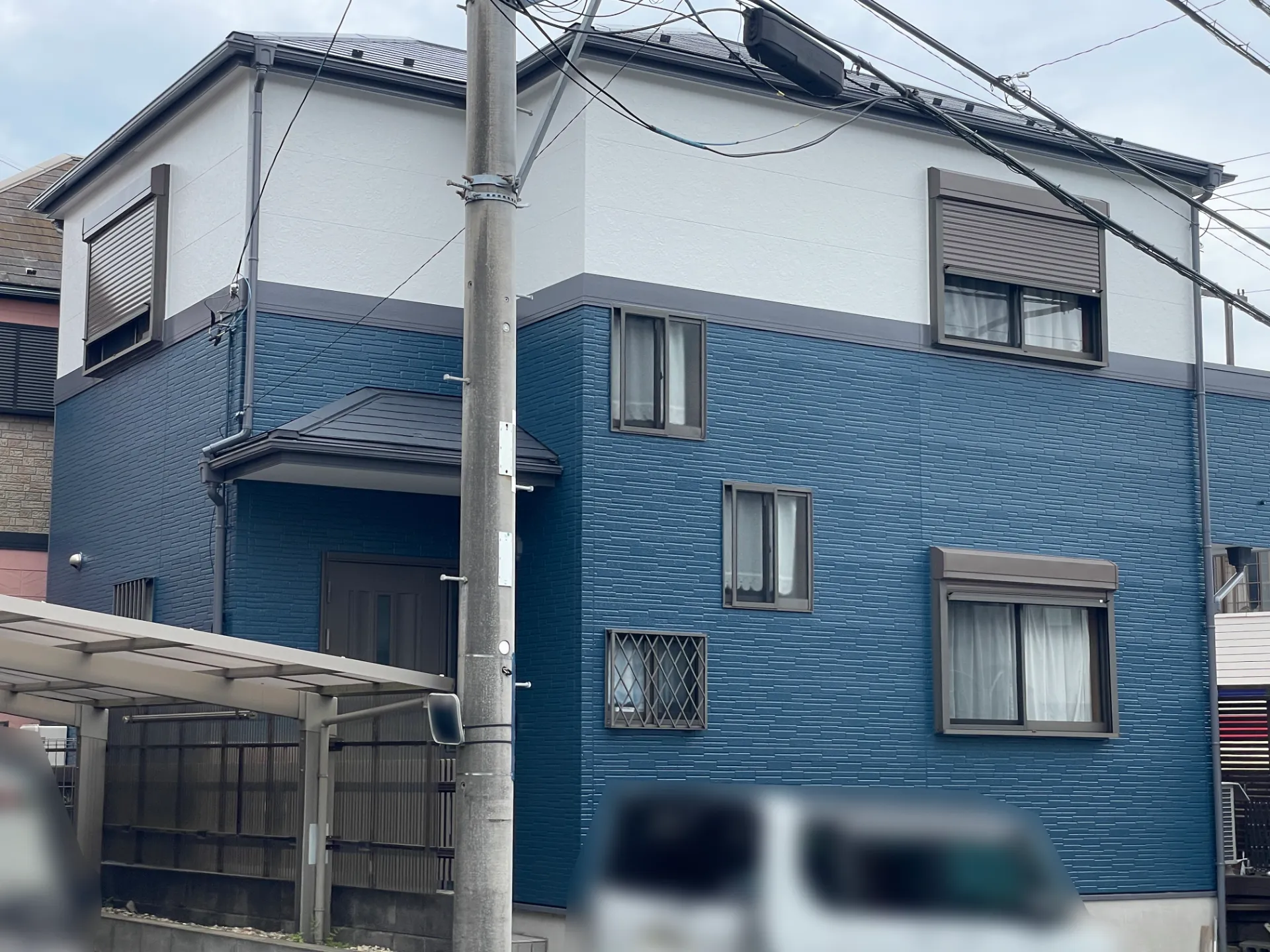 横須賀市I様邸｜外壁塗装施工後