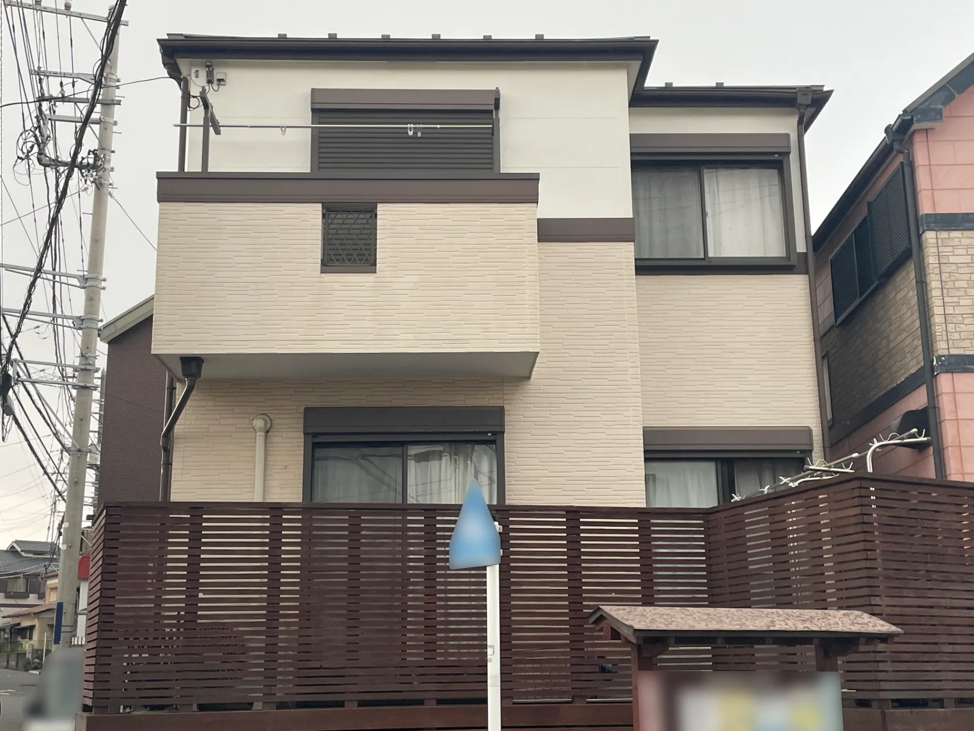 横須賀市I様邸｜外壁塗装施工前
