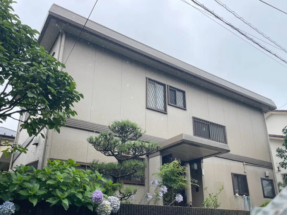 R8.10 横須賀市 H様邸｜外壁塗装施工前